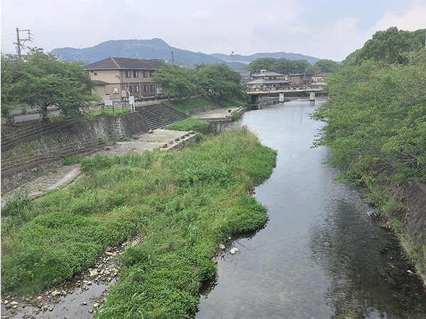 宇美川｜中流