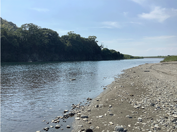 矢部川｜中流