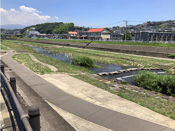 本明川｜中流