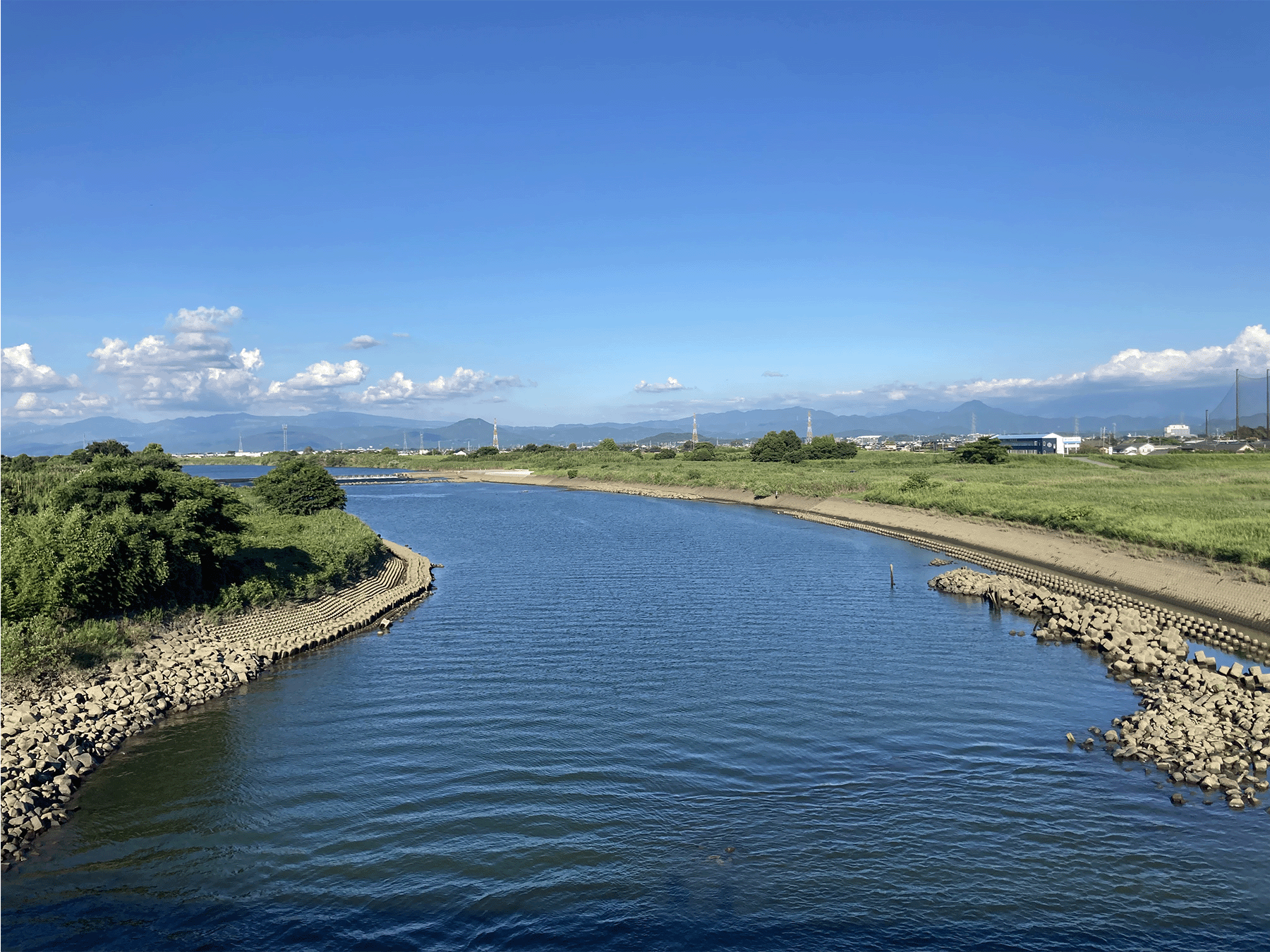 緑川｜下流