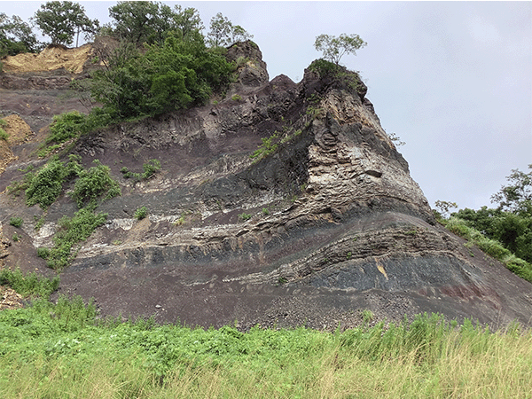 上益城郡御船町 白旗山 御船層群上部層その2