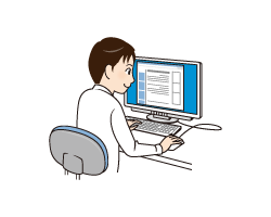 イメージ：インターネットの活用